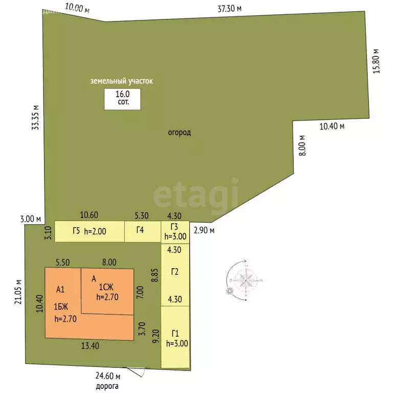 Дом в село Хатуей, улица Ленина (116.7 м) - Фото 1
