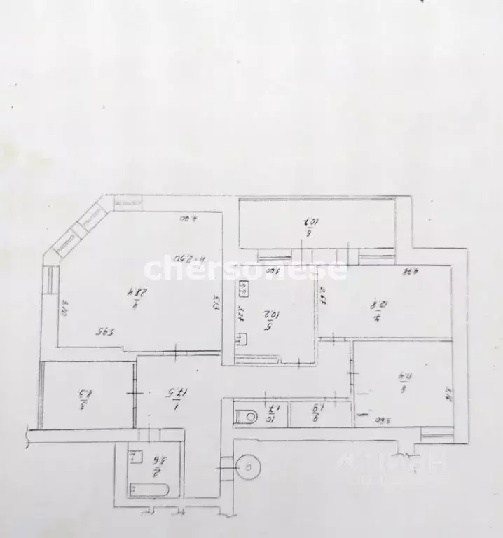 4-к кв. Севастополь просп. Героев Сталинграда, 51 (107.0 м) - Фото 1