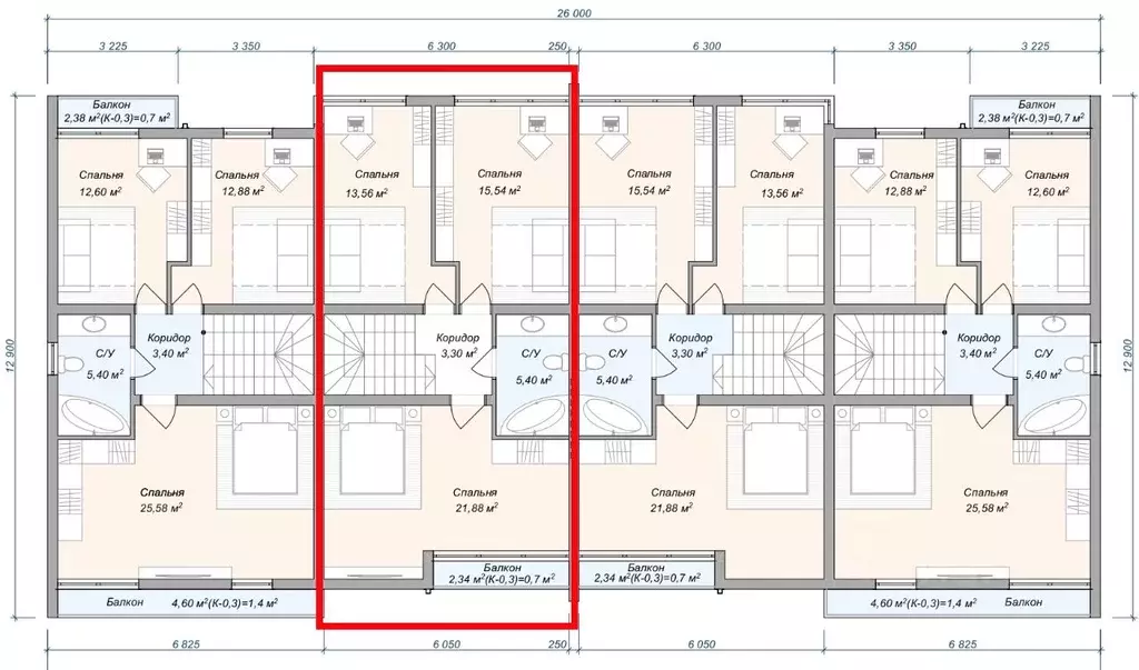 Таунхаус в Калининградская область, Зеленоградск Звездная ул. (140 м) - Фото 2