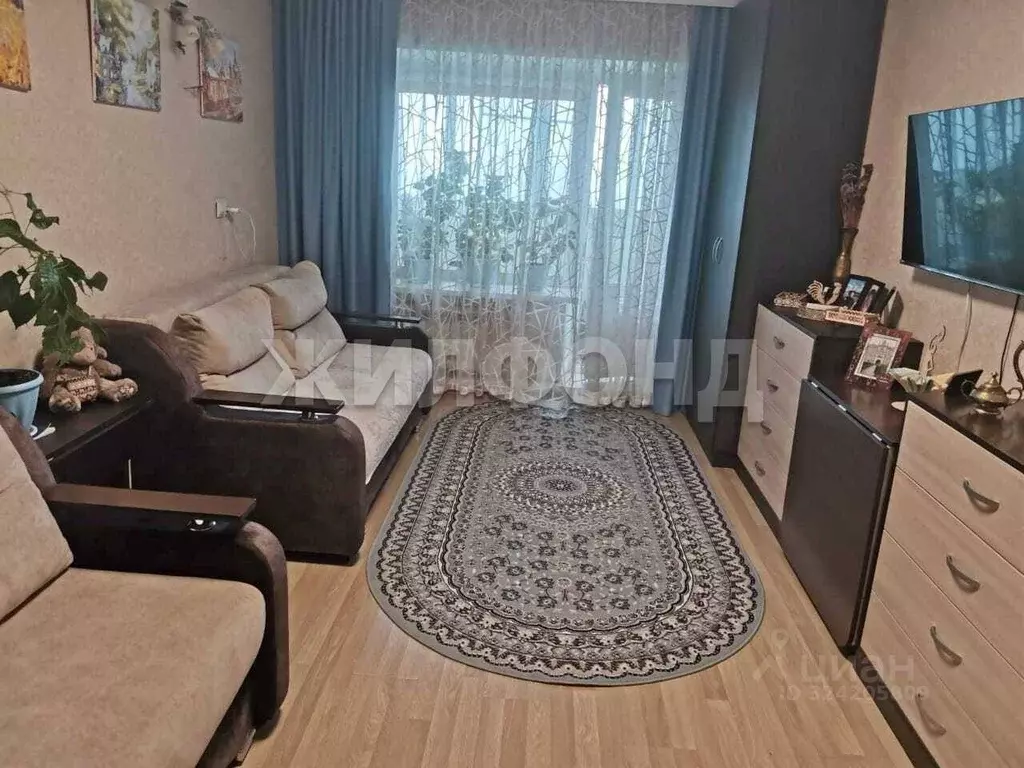 1-к кв. Новосибирская область, Новосибирск ул. Никитина, 62 (32.3 м) - Фото 1