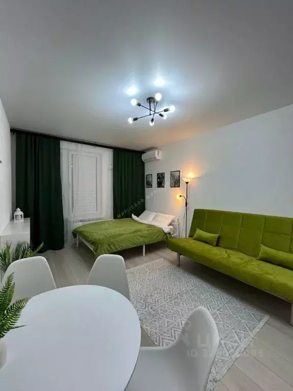 Студия Санкт-Петербург бул. Александра Грина, 4 (27.6 м) - Фото 1