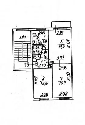 3-к кв. Пермский край, Березники ул. Черняховского, 32 (59.3 м) - Фото 1