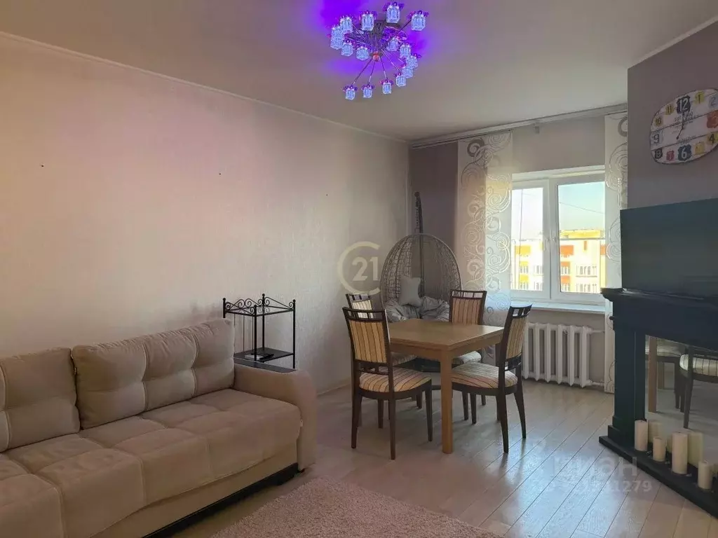 3-к кв. Тамбовская область, Тамбов Интернациональная ул., 47 (84.6 м) - Фото 2