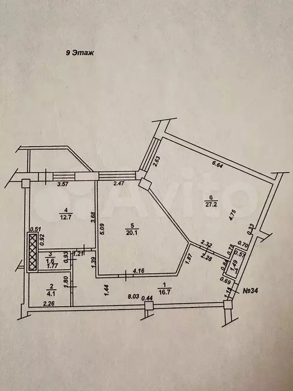 2-к. квартира, 83 м, 9/21 эт. - Фото 0