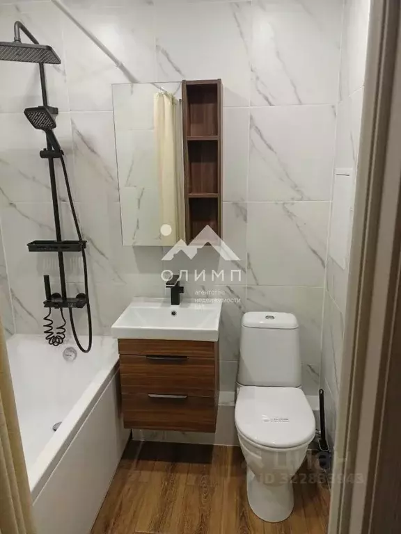 1-к кв. Вологодская область, пос. Федотово 25 (29.0 м) - Фото 2