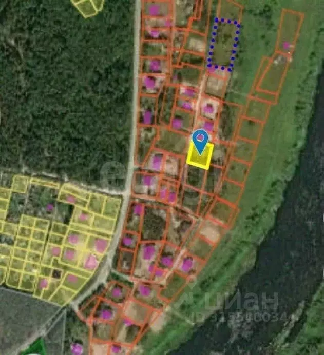 Участок в Псковская область, Псковский район, Тямшанская волость, д. ... - Фото 1