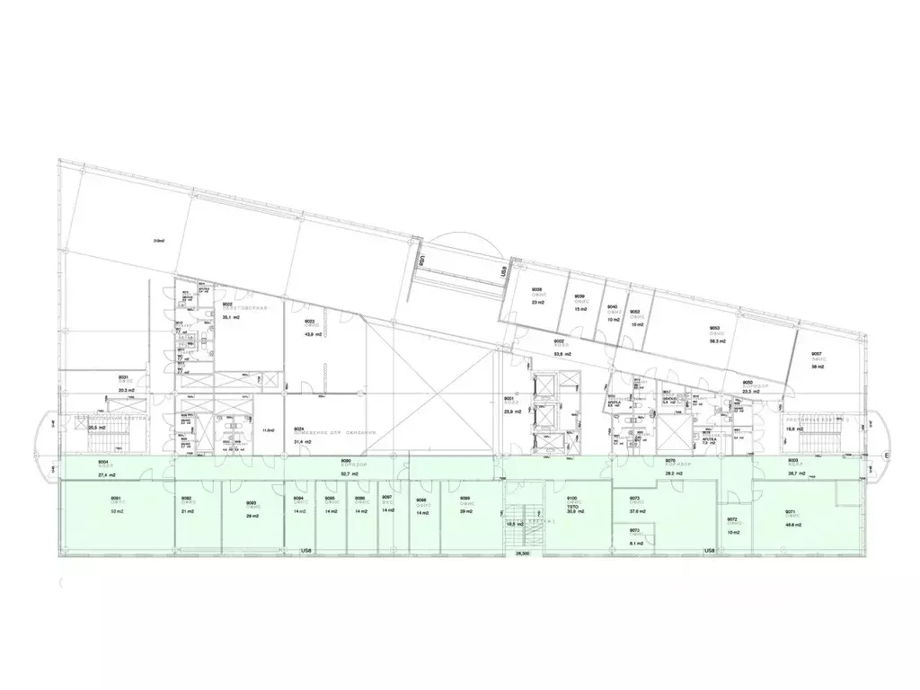 Офис в Санкт-Петербург Приморский просп., 54к1 (467 м) - Фото 2