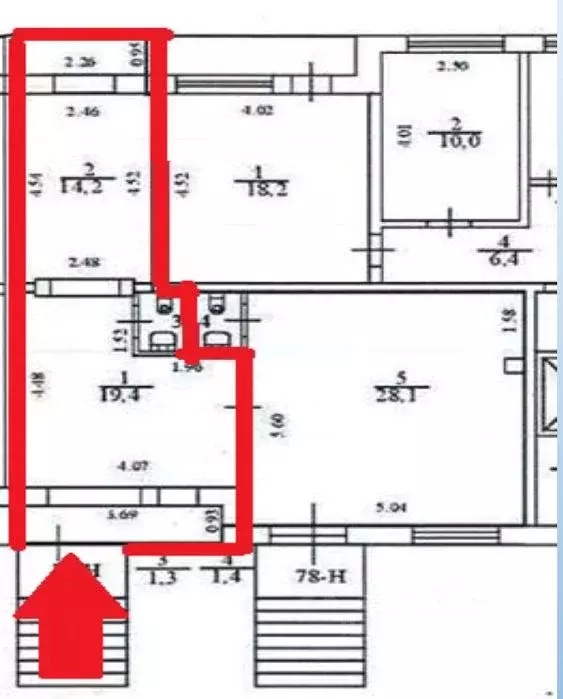 Помещение свободного назначения в Санкт-Петербург ул. Шостаковича, 5К1 ... - Фото 2