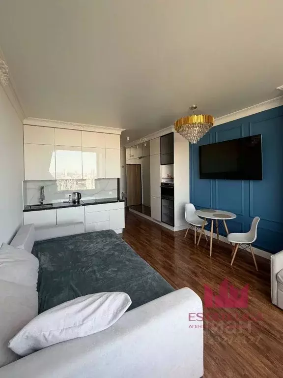 Студия Москва Мичуринский просп., 56 (28.0 м) - Фото 1