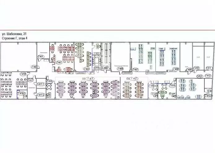 Офис в Москва ул. Шаболовка, 31Г (1107 м) - Фото 2