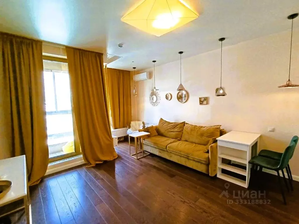 Студия Москва Ходынский бул., 2 (33.0 м) - Фото 1