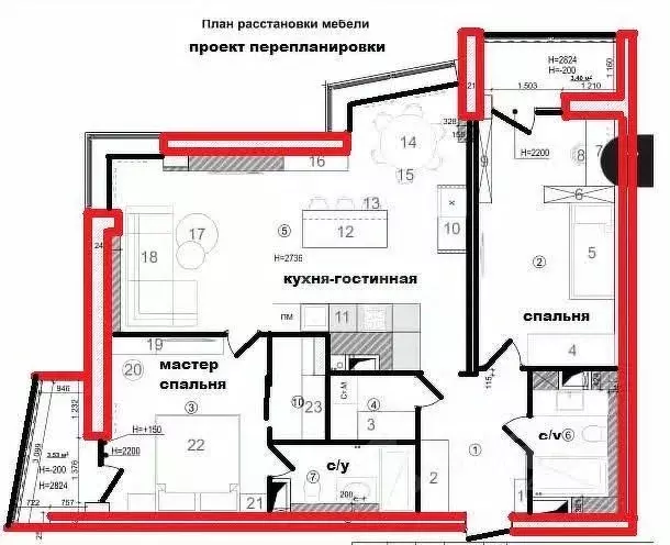 3-к кв. Волгоградская область, Волгоград Ангарская ул., 7А (83.4 м) - Фото 2