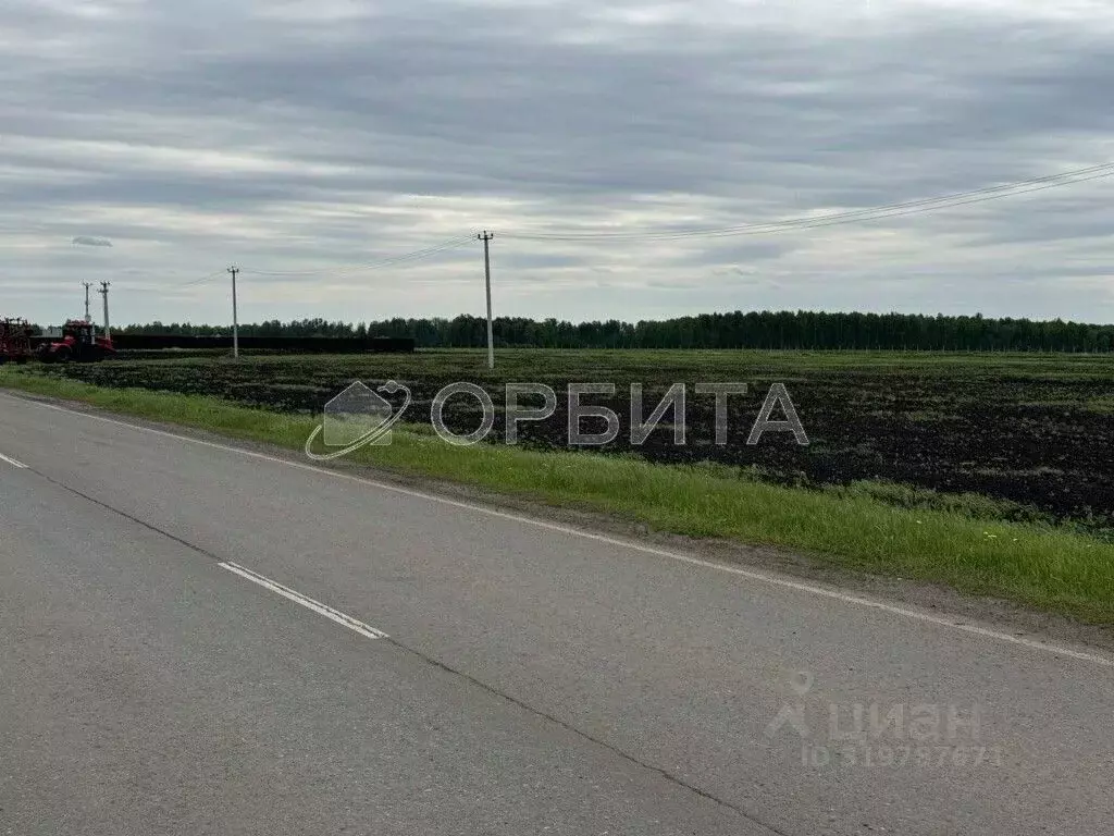 Участок в Тюменская область, Тюменский район, д. Ушакова ул. ... - Фото 1