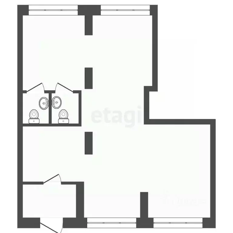 Помещение свободного назначения в Тюменская область, Тюмень ул. ... - Фото 2