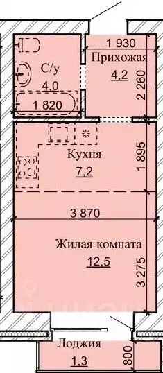 1-к кв. Алтайский край, Барнаул городской округ, Южный рп ул. Герцена, ... - Фото 0