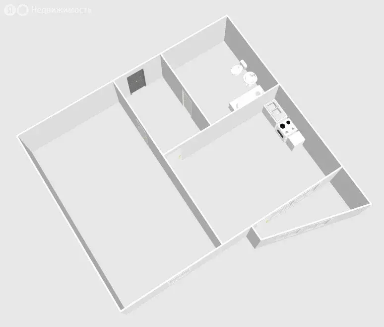1-комнатная квартира: Уфа, Дагестанская улица, 14/1 (34.7 м) - Фото 1