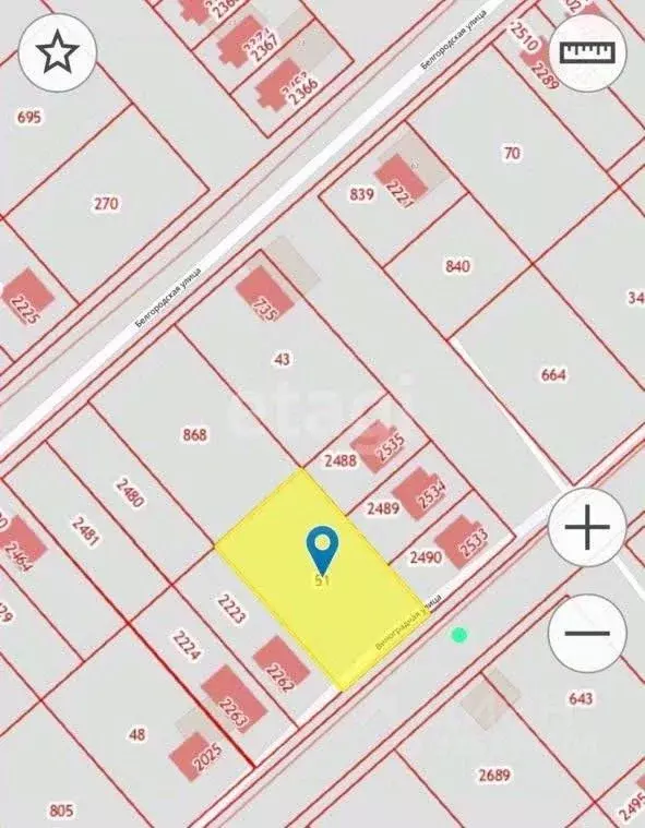 Участок в Воронежская область, с. Новая Усмань ул. Виноградная, 58А ... - Фото 2