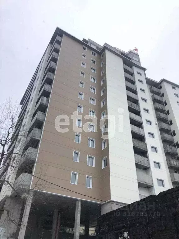 1-к кв. Приморский край, Владивосток ул. Сафонова, 7 (51.4 м) - Фото 0