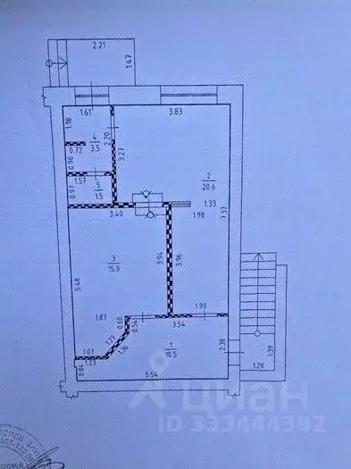 Офис в Севастополь ул. Льва Толстого, 16А (55 м) - Фото 1
