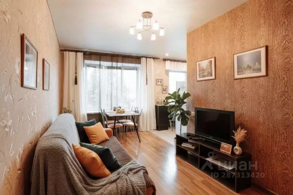 1-к кв. Карелия, Петрозаводск просп. Ленина, 15 (37.0 м) - Фото 1