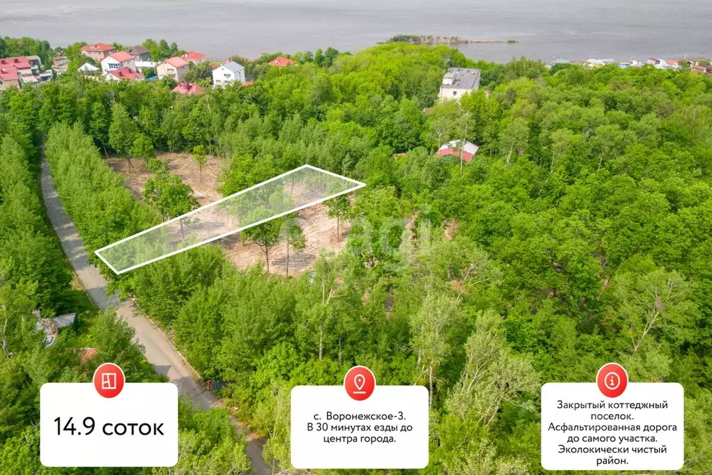 Участок в Хабаровский край, Хабаровский район, Мичуринское с/пос, с. ... - Фото 1