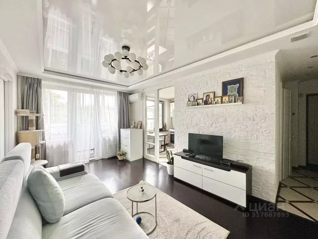 Квартира, 2 комнаты, 44.7 м - Фото 0