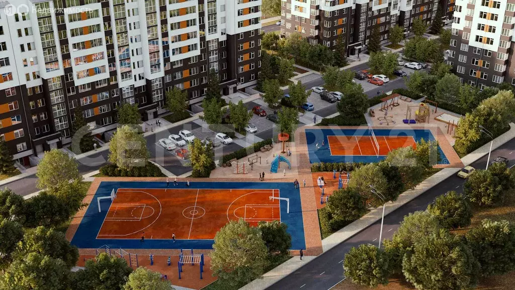 2-комнатная квартира: Мирное, улица Владимира Терехова, 33 (58.4 м) - Фото 1