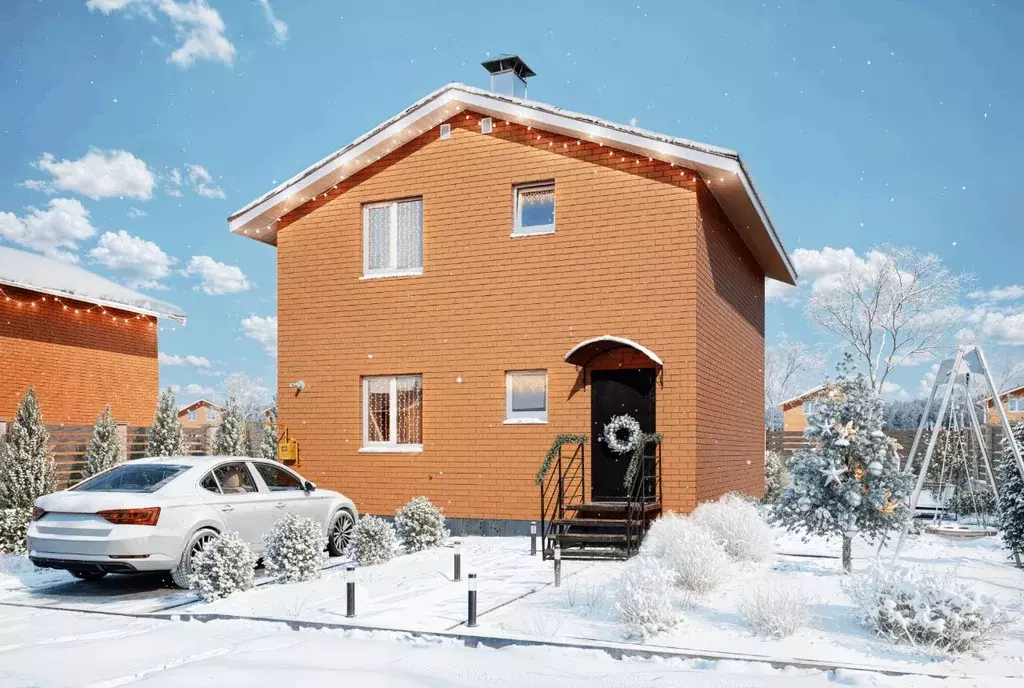 Дом в Нижегородская область, Нижний Новгород д. Крутая, ул. Ромашковая ... - Фото 1