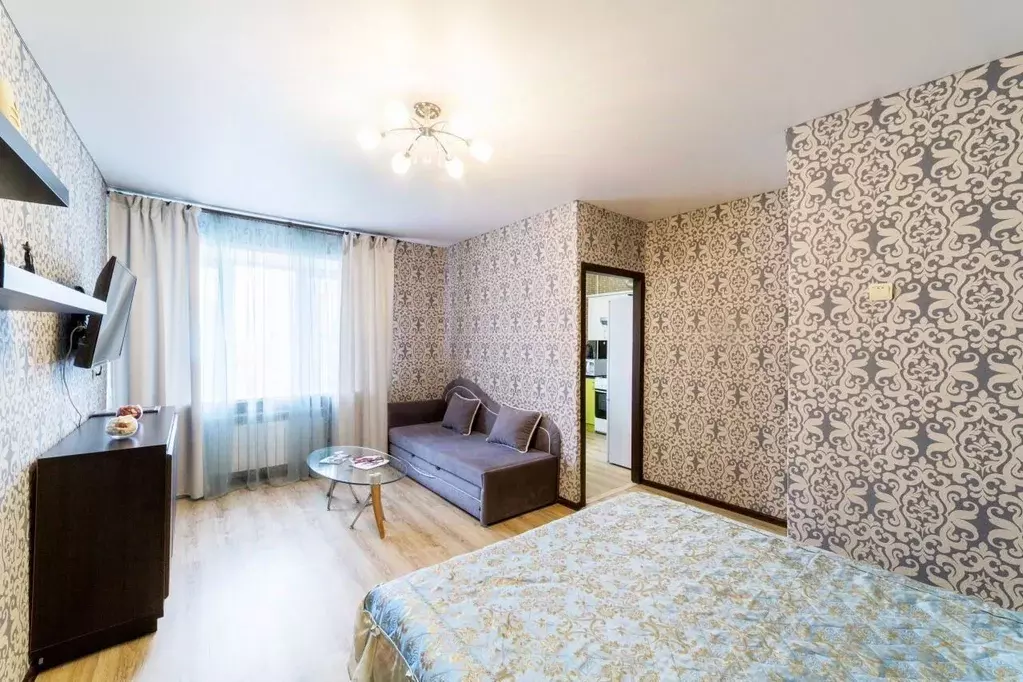 1-к кв. Татарстан, Казань ул. Достоевского, 15 (40.0 м) - Фото 1