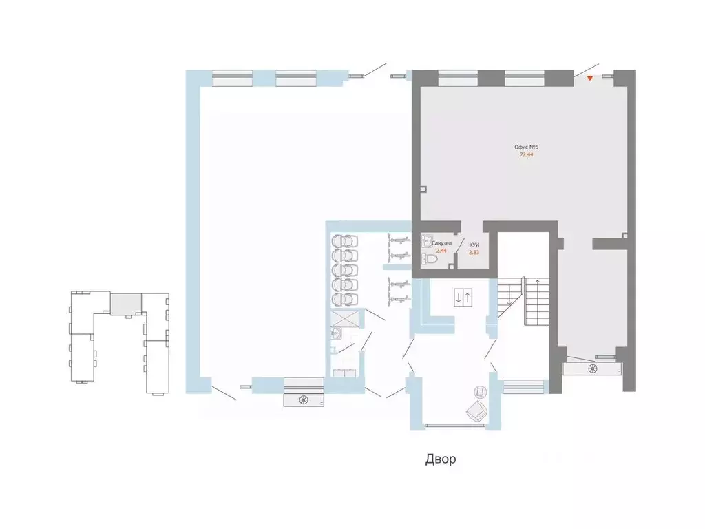 Помещение свободного назначения в Ульяновская область, Ульяновск ул. ... - Фото 2