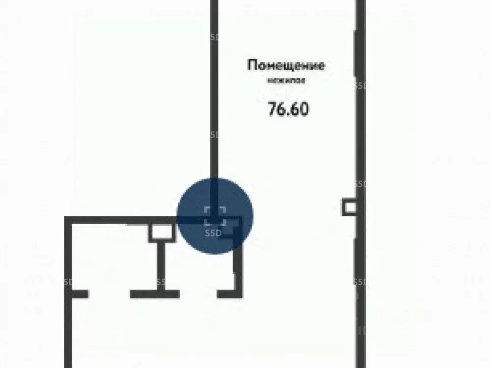 Торговая площадь в Московская область, Мытищи ул. Комарова, 2к1 (77 м) - Фото 2