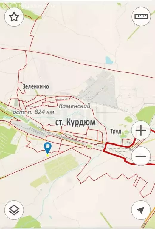 Участок в муниципальное образование Саратов, станция Курдюм, ... - Фото 2