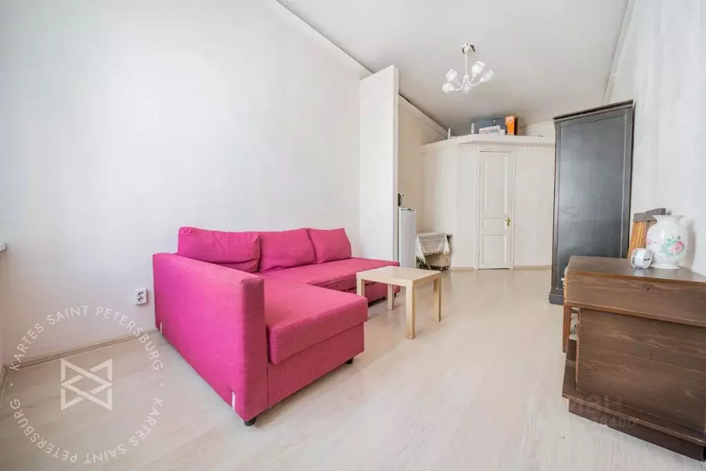 Студия Санкт-Петербург ул. Рубинштейна, 36 (28.0 м) - Фото 2