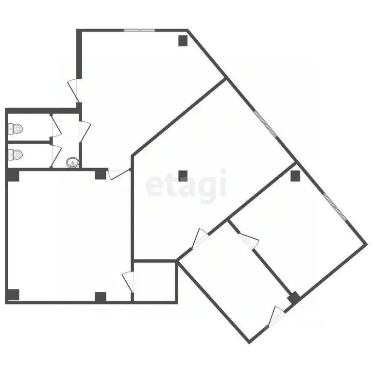 Офис в Костромская область, Кострома Никитская ул., 47А (100 м) - Фото 0