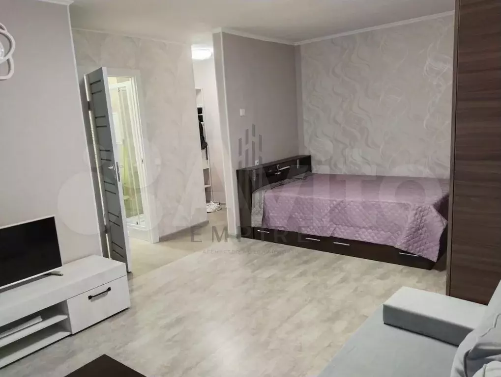 1-к. квартира, 32 м, 1/9 эт. - Фото 1