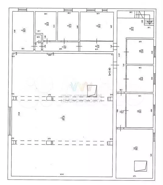 Склад отапливаемый 302 м2 Черниковка - Фото 1