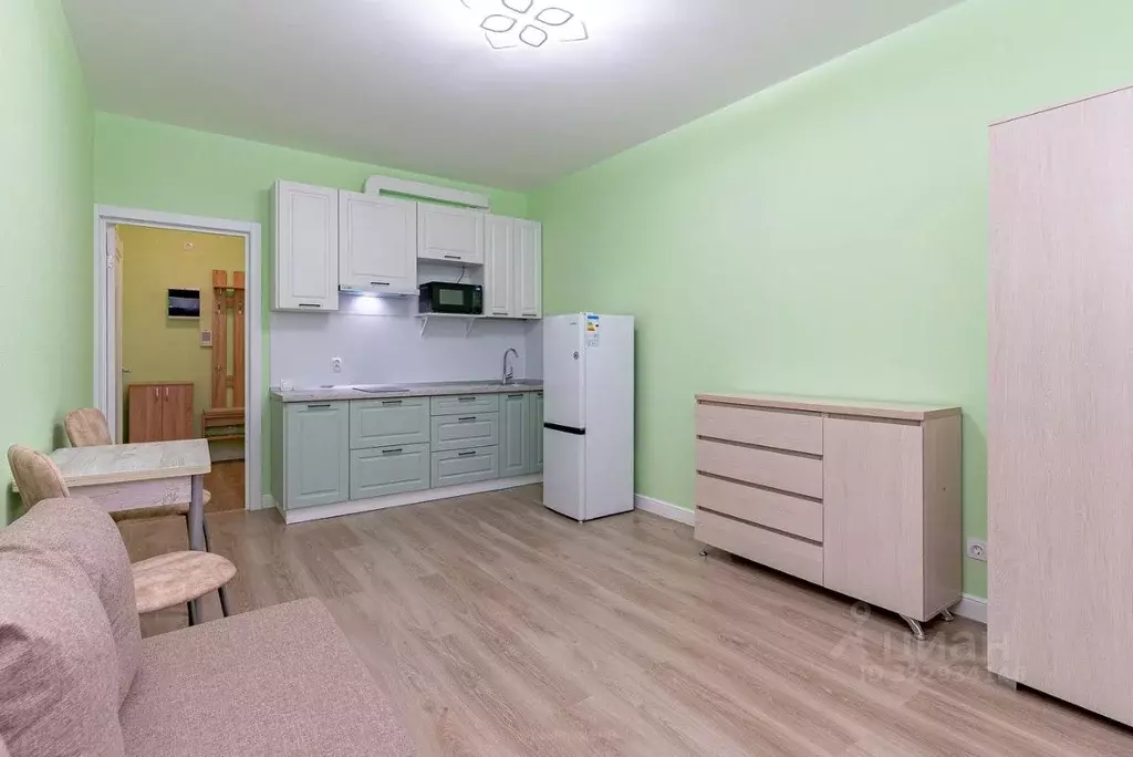 Студия Санкт-Петербург просп. Крузенштерна, 4 (23.0 м) - Фото 1