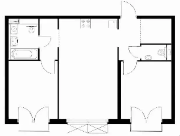 Продаётся 2-к квартира, 59 м - Фото 1