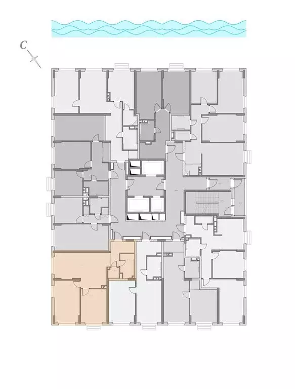 2-комнатная квартира: Нижний Новгород, улица Сергея Акимова, 50 (62 м) - Фото 2