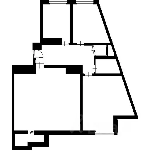 1-к кв. Санкт-Петербург пос. Шушары, Школьная ул., 17 (35.7 м) - Фото 2