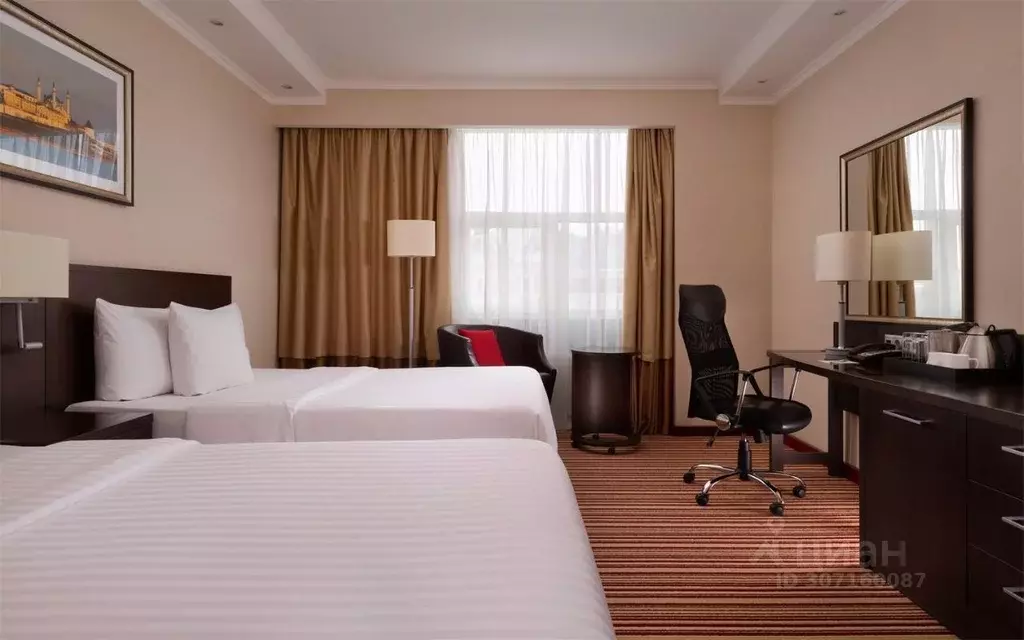 Комната Татарстан, Казань ул. Карла Маркса, 2 (24.0 м) - Фото 2