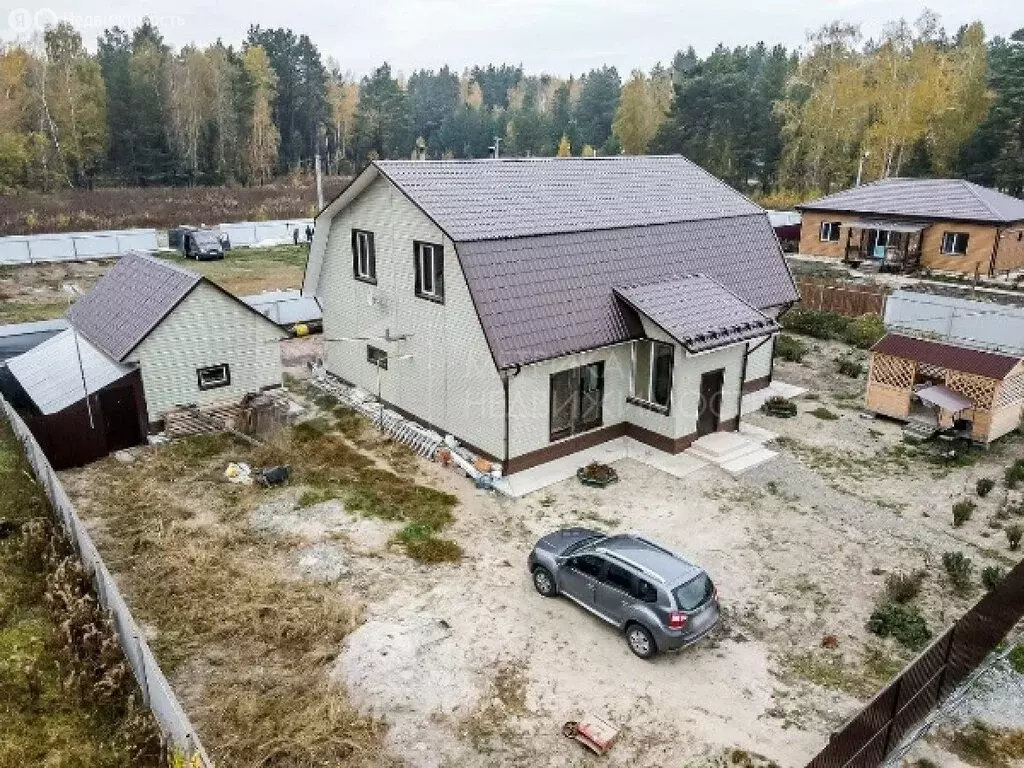 Дом в Тюменский район, деревня Молчанова, Звёздный проезд (210.1 м) - Фото 1