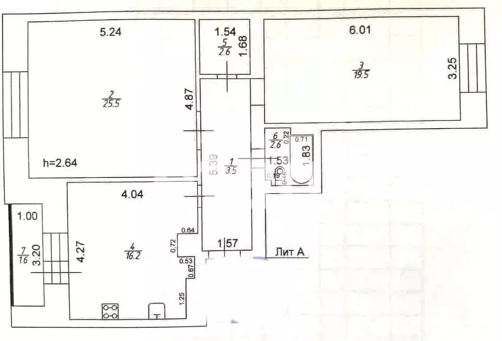2-к кв. Татарстан, Казань ул. 2-я Старо-Аракчинская, 41Д (74.3 м) - Фото 2