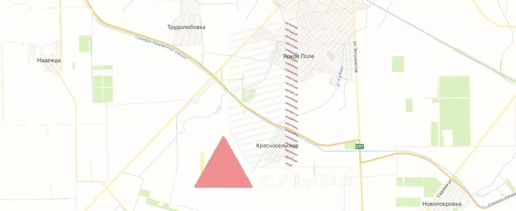 Участок в Яркое Поле, Киевская улица (436 м) - Фото 2