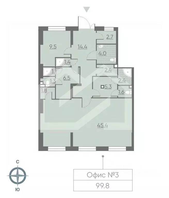 Помещение свободного назначения в Москва Производственная ул., 19Ак3 ... - Фото 2