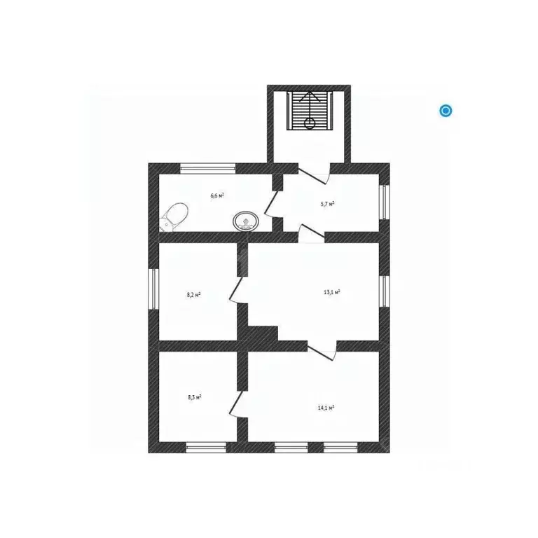 Дом в Белгородская область, Валуйский муниципальный округ, с. ... - Фото 2