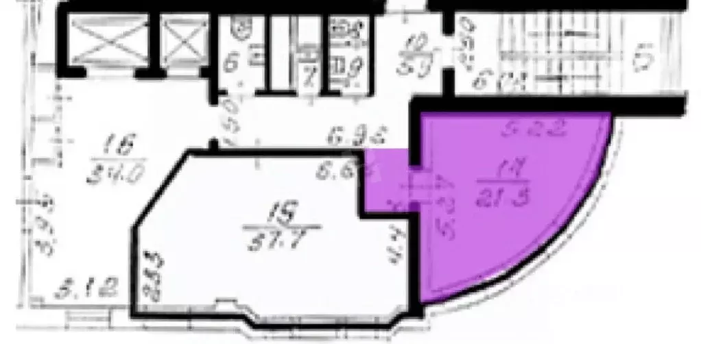 Офис в Москва ул. Щепкина, 29 (23 м) - Фото 2