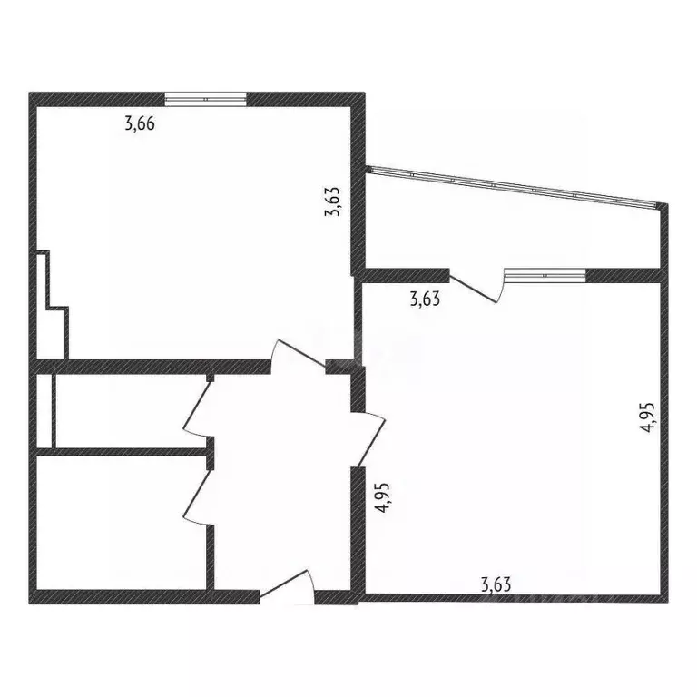 1-к кв. Белгородская область, Белгород ул. Газовиков, 9 (41.2 м) - Фото 1