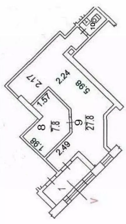 Офис в Москва Минская ул., 1ГК1 (39 м) - Фото 2