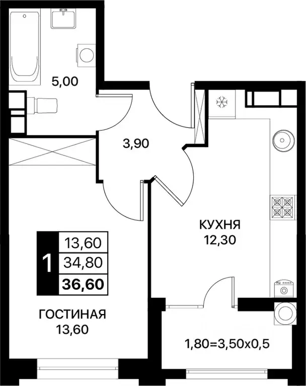 1-к кв. Ростовская область, Ростов-на-Дону Сияние Квартал на Шолохова ... - Фото 0